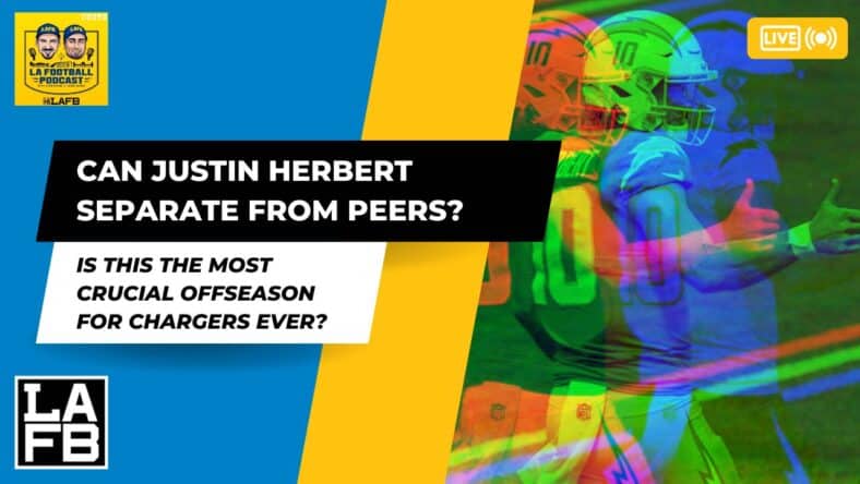 The Most Important Offseason For The Chargers Ever? Can Justin Herbert Overtake His QB Counterparts? 1 Justin Herbert has proven to be another great quarterback for the Chargers franchise. Can he be the one that gets over the hump and separates himself from his peers and elevate the Chargers to where they have never been?