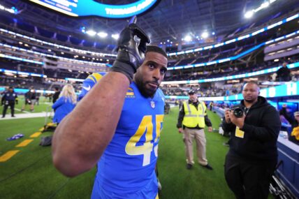NFL: Bobby Wagner After Las Vegas Raiders at Los Angeles Rams