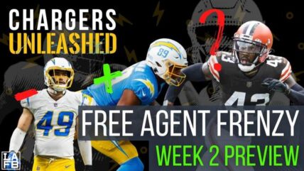 ICYMI: Chargers Free Agency Wk 1 Recap & Wk 2 Preview | Tranquill to KC, Parham & Scott Sign | JJ3 NEXT?