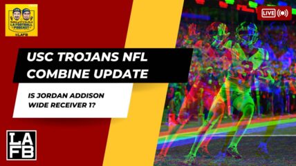 Ryan Dyrud and Ryan Anderson are live in Indianapolis at the NFL Combine with updates about the USC Trojans players participating. Is Jordan Addison WR1 in this year's NFL Draft? What are some good team fits for him?