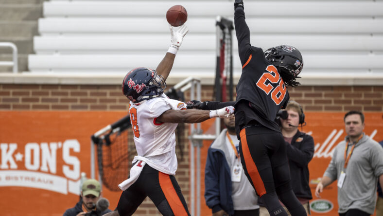 NCAA Football: Senior Bowl Practice