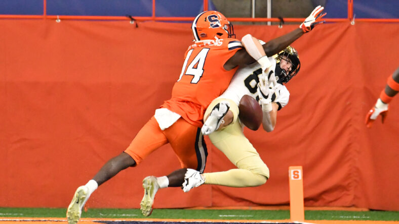 Top 5 Chargers and Rams Cornerback Prospects From The NFL Combine 6 NCAA Football: Wake Forest at Syracuse