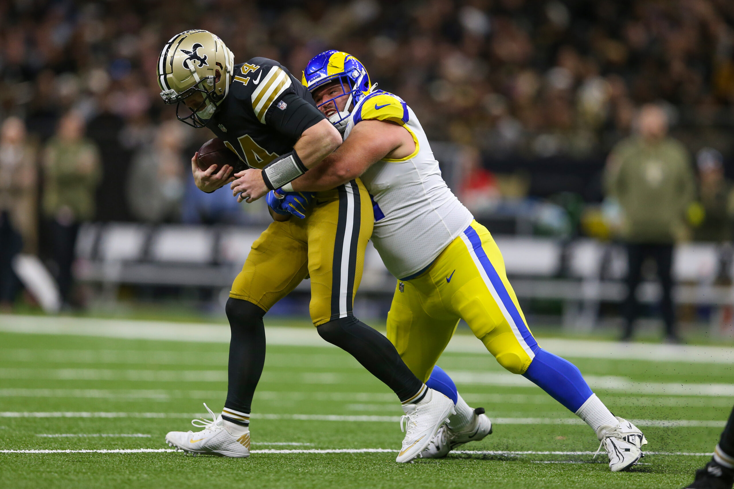 los angeles rams at new orleans saints