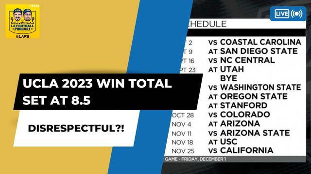 Over/Under Win Total For UCLA Bruins 2023 Season Set At 8.5 | Is That Right Or Too Low?