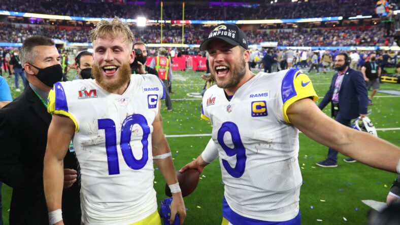 Best QB/WR Duo In LA: Rams or Chargers? 1 NFL: Super Bowl LVI-Los Angeles Rams at Cincinnati Bengals