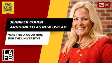ICYMI: BREAKING NEWS: USC Hires Jennifer Cohen As New Athletic Director 5 BREAKING NEWS: USC Hires Jennifer Cohen As New Athletic Director