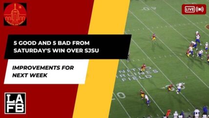 5 Good And 5 Bad From USC's Win Over SJSU | Improvements Needed For Next Game