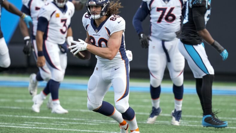 The 2023 Tight End Rankings: Fantasy Football Deep Dive 1 NFL: Denver Broncos at Carolina Panthers