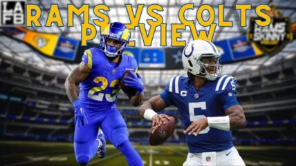 Los Angeles Rams Vs Indianapolis Colts Full Preview  | Will The Rams Run The Football?