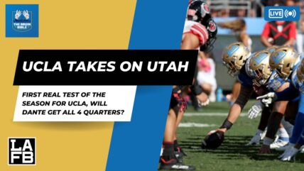 UCLA/Utah Preview: Can The Bruins Take Down The Utes? 1 UCLA Bruins Take On The Utah Utes On Saturday. Full Preview On The Bruin Bible!
