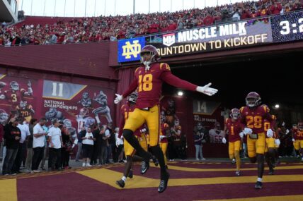 NCAA Football: Notre Dame at Southern California