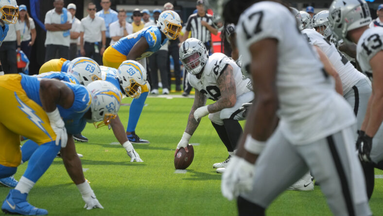 LA Football Uniform Rankings: Best Uni Combo Of Week 4 3 NFL: Las Vegas Raiders at Los Angeles Chargers