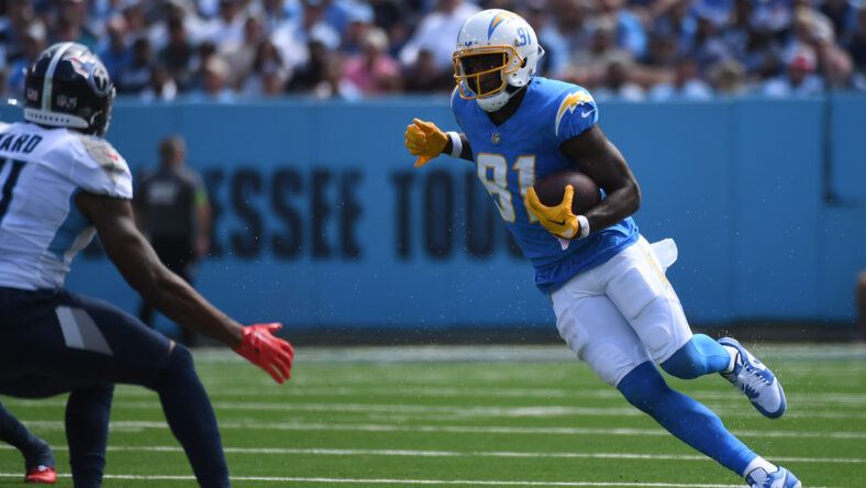 Mike Williams Injury: Out With Season-Ending ACL Tear. How Do The Chargers Rebound? 3 NFL: Los Angeles Chargers at Tennessee Titans