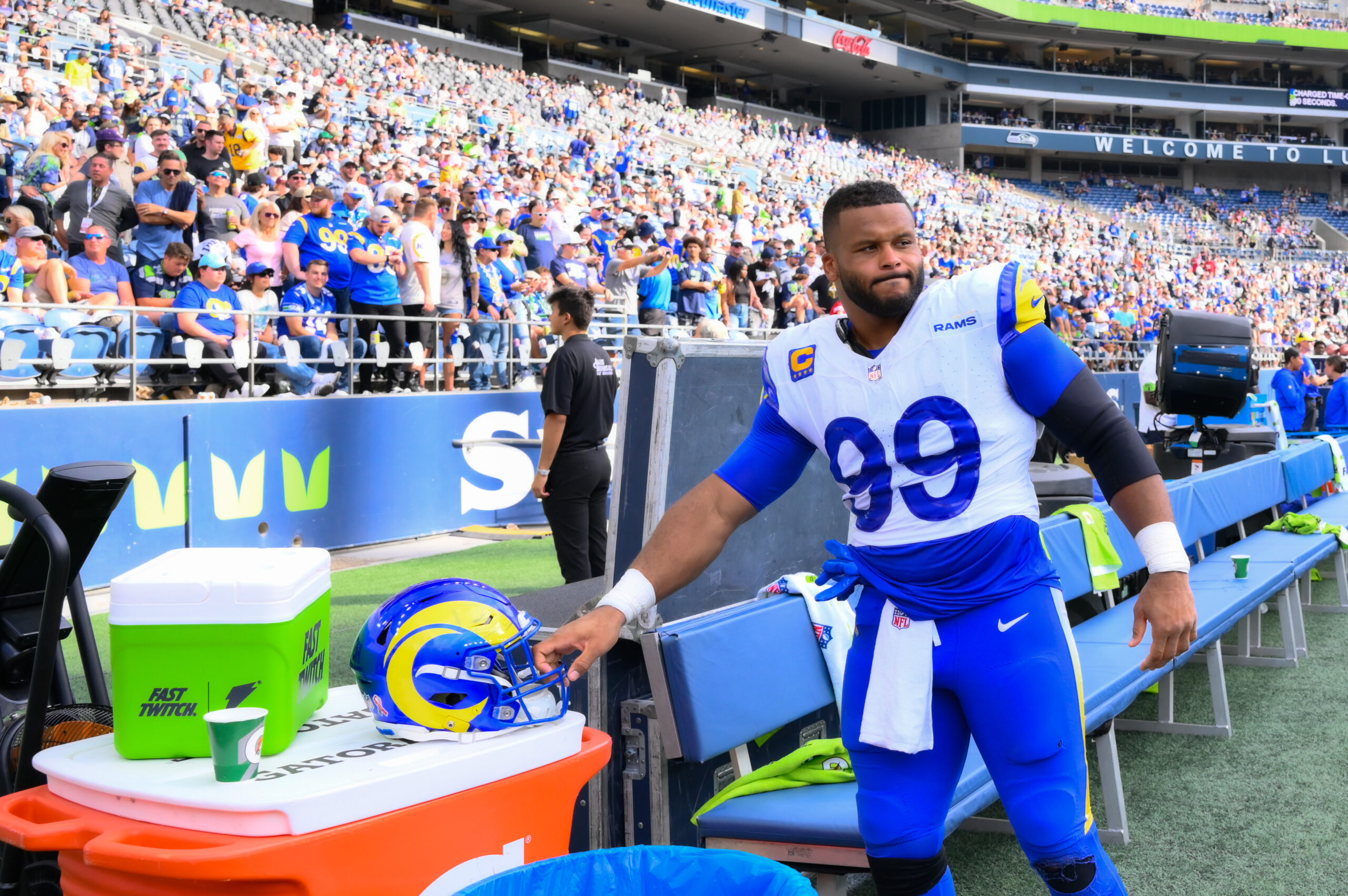 la rams la chargers game