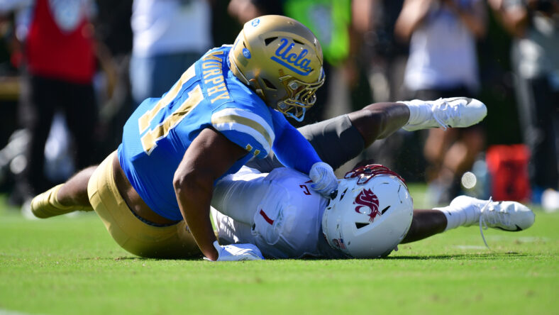 UCLA vs. Washington State: Bruins Shock #13 Ranked Cougars 4 NCAA Football: Washington State at UCLA