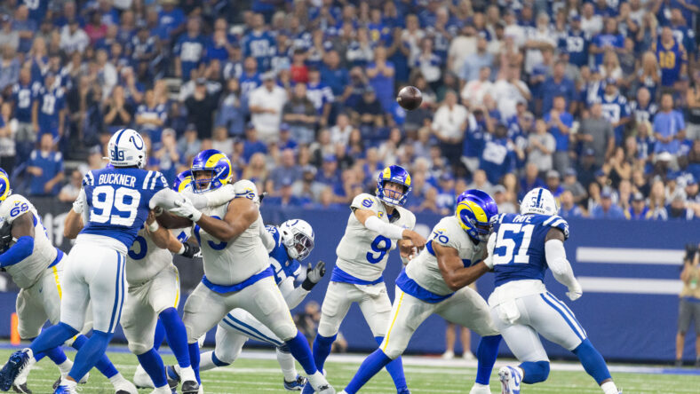 Matthew Stafford Injury In 2nd Half Doesn't Stop Overtime Heroics 3 NFL: Los Angeles Rams at Indianapolis Colts