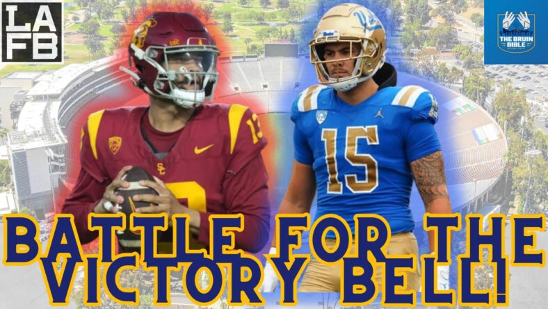 UCLA Vs USC Matchup: Can Chip Go Out On A High Note? 1 UCLA vs USC: Battle For The Victory Bell. Bruin Bible On LAFB Network