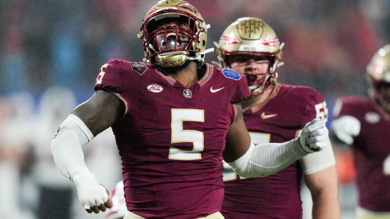 2024 Los Angeles Chargers Mock Draft Roundup: Who Will The Chargers Pick In Round 1? 4 NCAA Football: ACC Football Championship-Louisville at Florida State