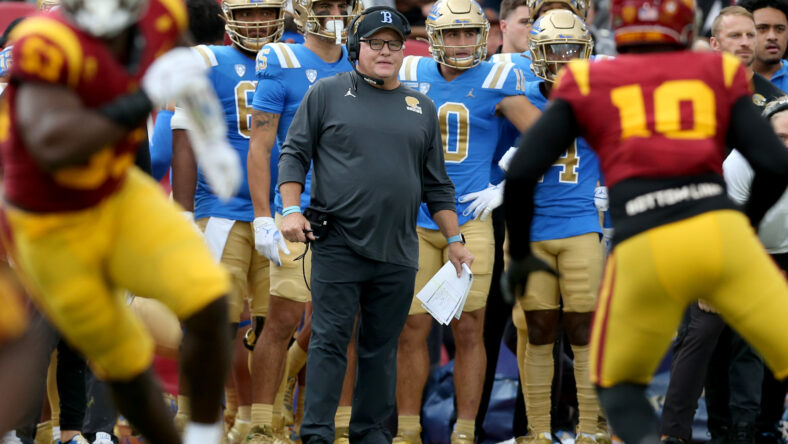 NCAA Football: UCLA at Southern California