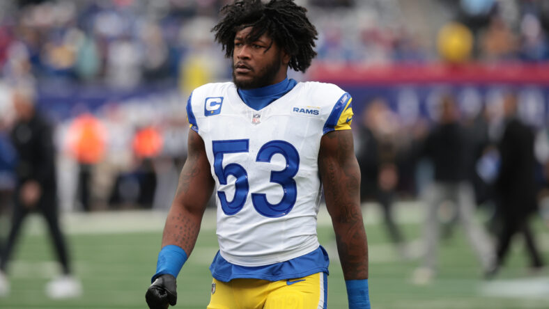 In A Rare Move Les Snead Floats Contract Extention For Integral Piece Of Rams Defense 4 NFL: Los Angeles Rams at New York Giants