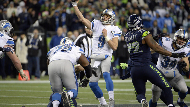 NFL: NFC Wild Card-Detroit Lions at Seattle Seahawks