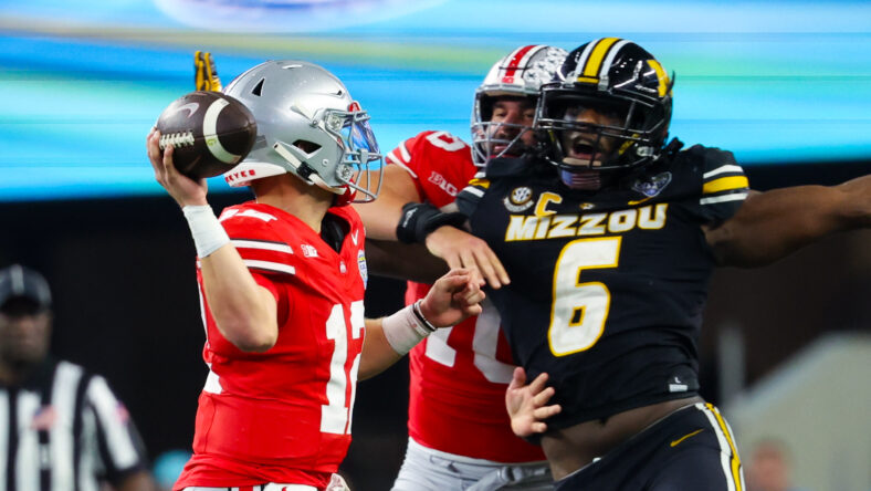 Los Angeles Chargers Draft Watch: 2024 Senior Bowl Hot Shots To Watch 4 NCAA Football: Cotton Bowl-Missouri at Ohio State