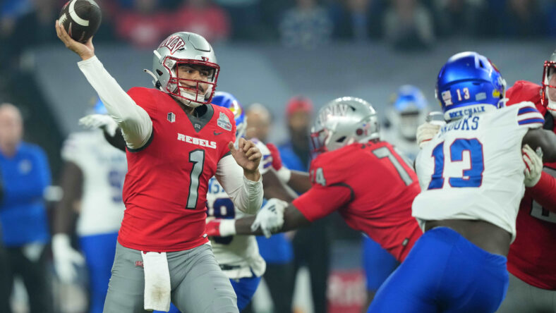 NCAA Football: Guaranteed Rate Bowl-Kansas at UNLV