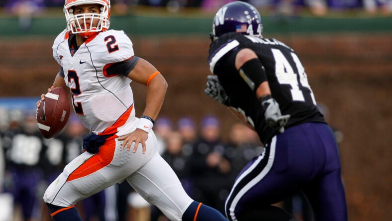 NCAA Football: Illinois at Northwestern