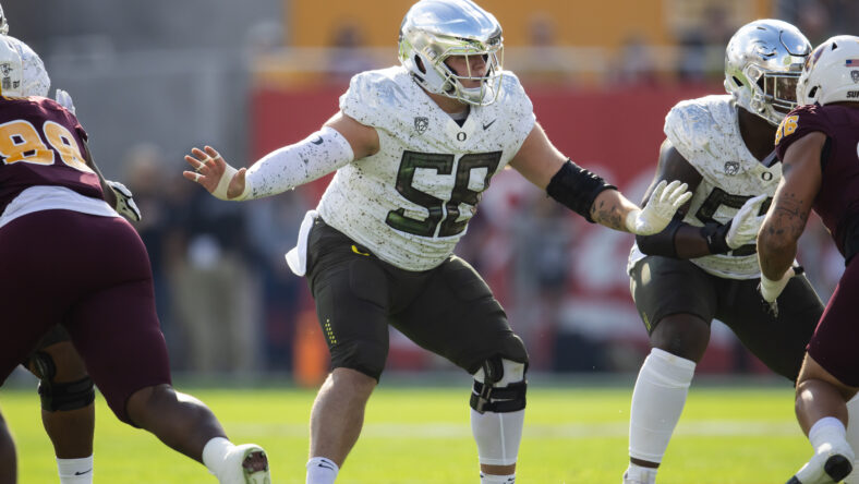 Should The Los Angeles Chargers Get A Center In Free Agency Or Draft One? 4 NCAA Football: Oregon at Arizona State