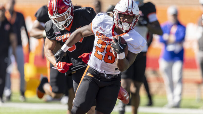 NCAA Football: Senior Bowl Practice