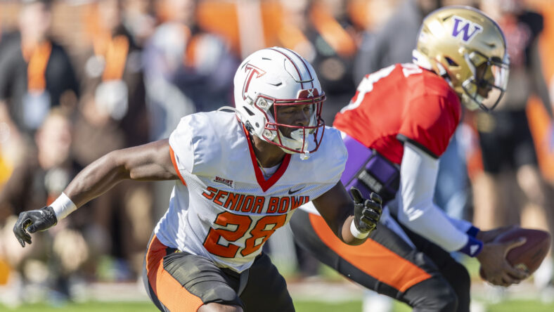 NCAA Football: Senior Bowl Practice