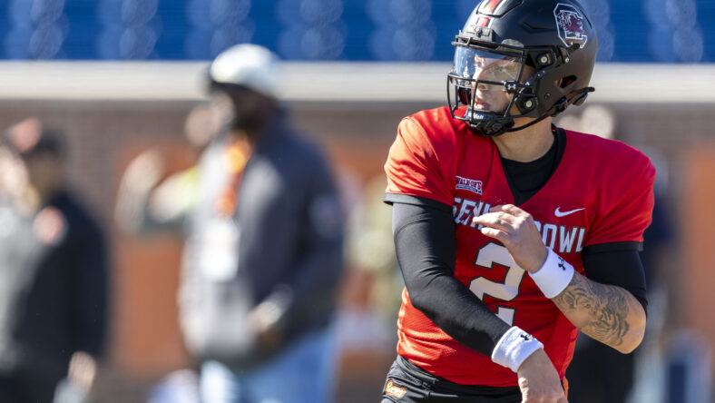 Los Angeles Rams Draft Strategy: Targeting Quarterbacks For All 3 Days Of The Draft 4 NCAA Football: Senior Bowl Practice