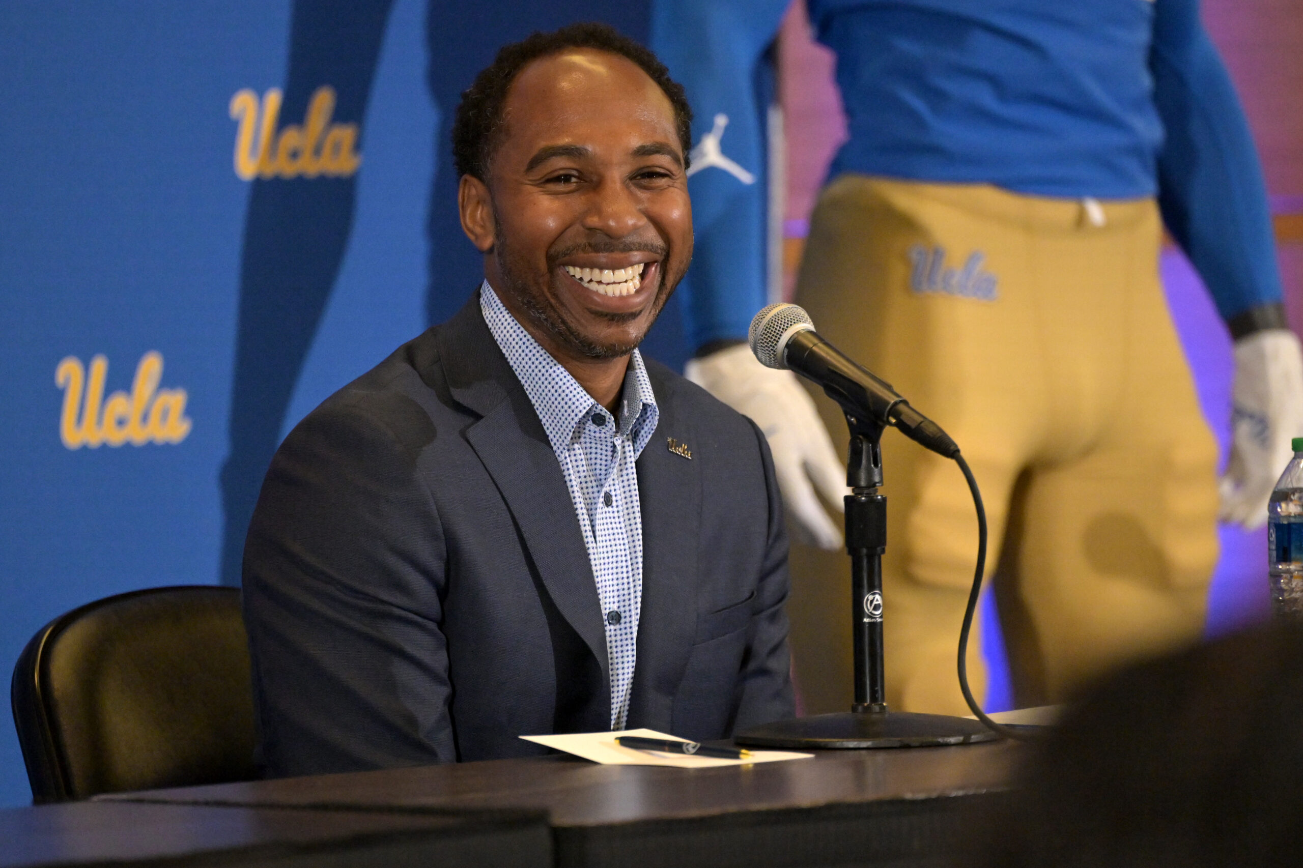 Did The Texas A&M Athletic Director Save UCLA Football? 3 NCAA Football: UCLA Football Head Coach DeShaun Foster Introductory Press Conference