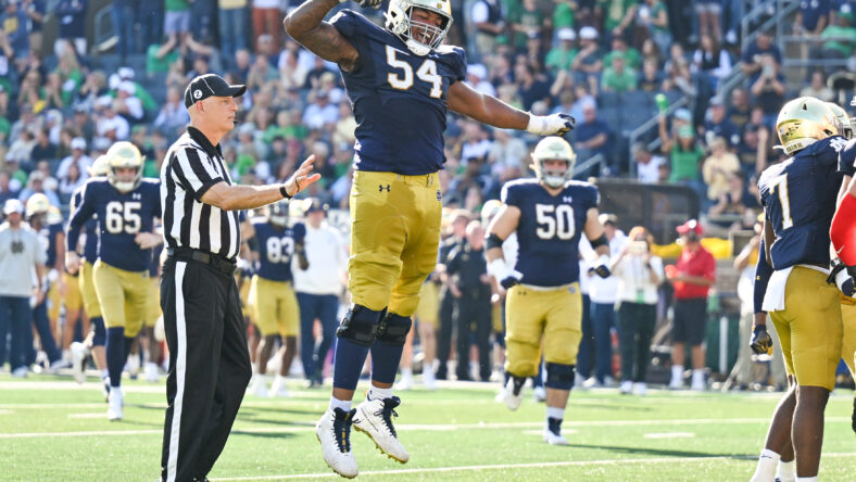 Los Angeles Rams Draft: 3 Offensive Tackles To Watch At NFL Combine 5 NCAA Football: UNLV at Notre Dame