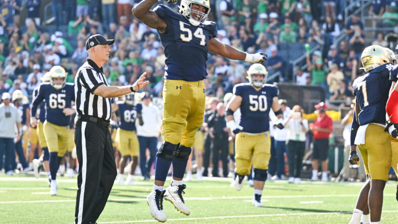 NCAA Football: UNLV at Notre Dame