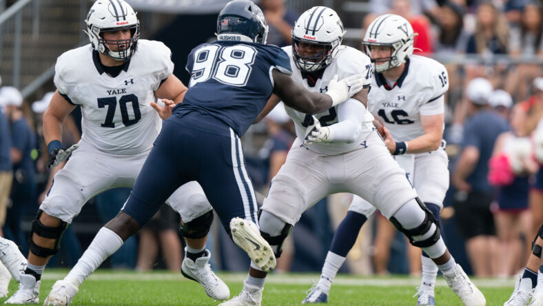 Los Angeles Rams Draft: 3 Offensive Tackles To Watch At NFL Combine 4 NCAA Football: Yale at Connecticut