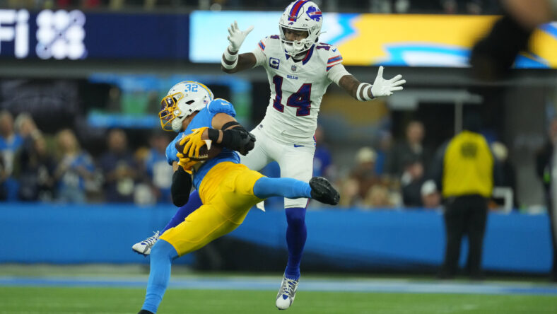 Should The Los Angeles Chargers Re-Sign This Defensive Back In 2024? 4 NFL: Buffalo Bills at Los Angeles Chargers