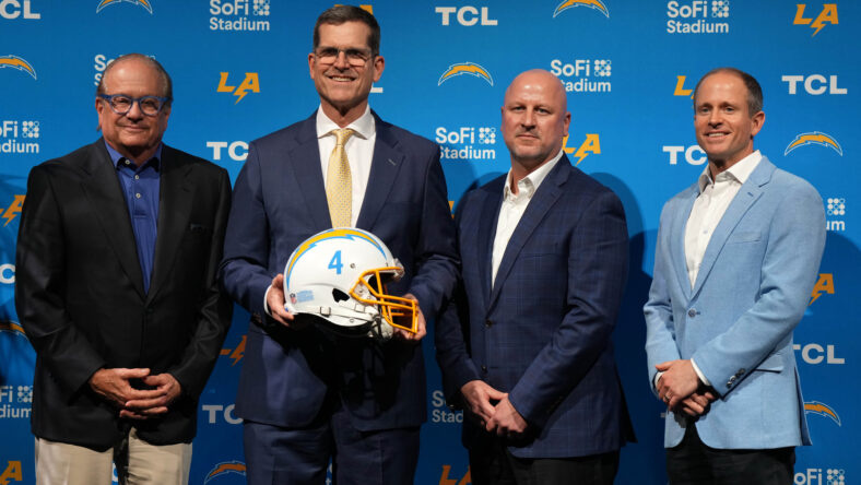 NFL: Los Angeles Chargers-Head Coach Jim Harbaugh Introductory Press Conference