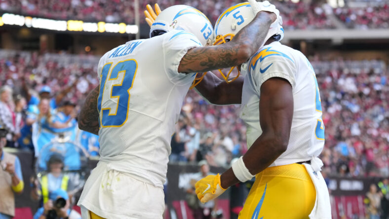 Los Angeles Chargers 3rd Year Wide Receiver Reflects on 2023 Season: 'Everyone Showed Up Ready to Win' 3 NFL: Los Angeles Chargers at Arizona Cardinals