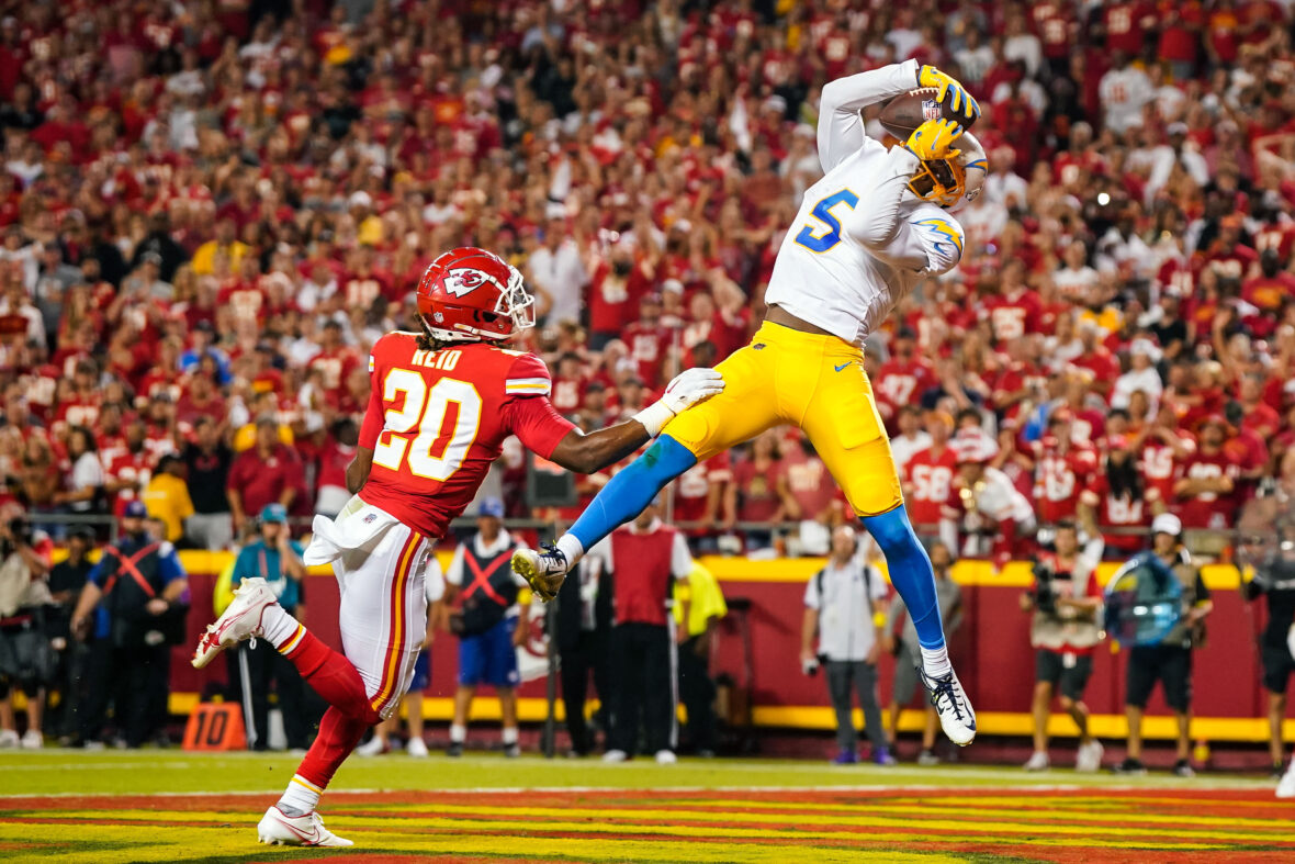 Los Angeles Chargers 3rd Year Wide Receiver Reflects on 2023 Season