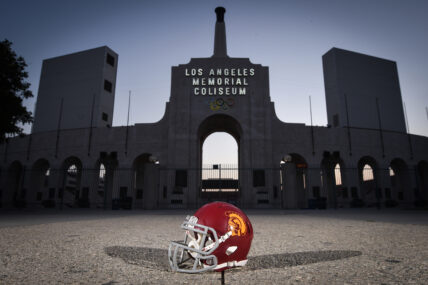 NFL: Los Angeles Coliseum Views USC Football