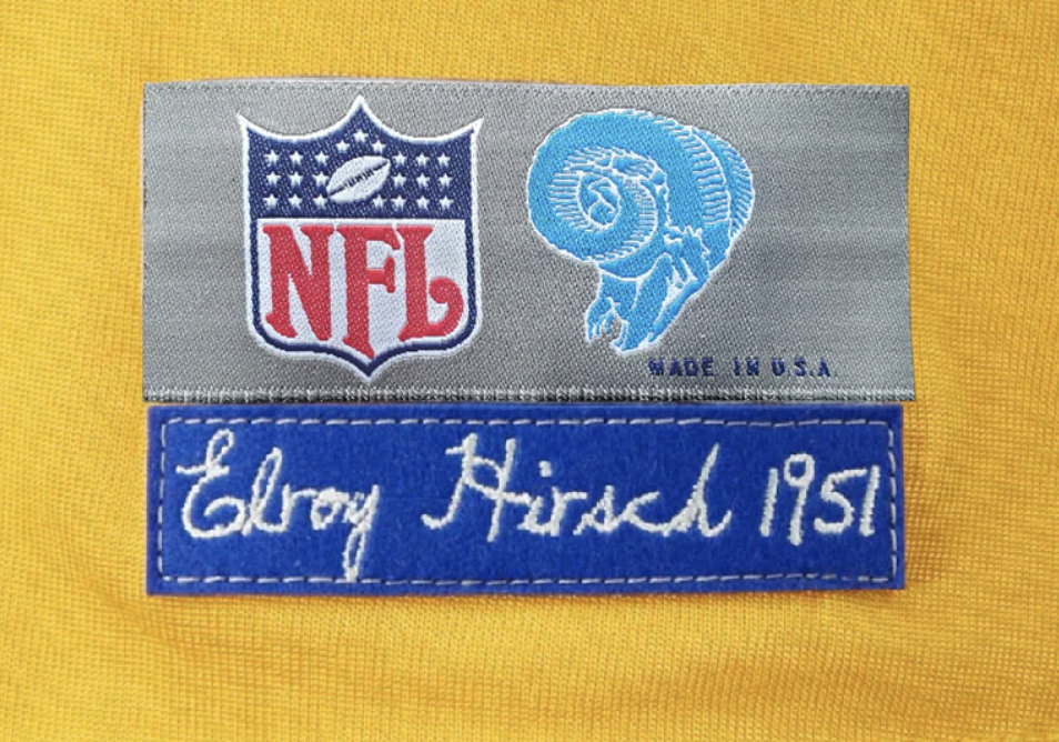 Los Angeles Rams Tease Historic Uniform Reveal: More Than Meets the Eye? 3 Los Angeles Rams Jersey By Ebbets Field Flannels