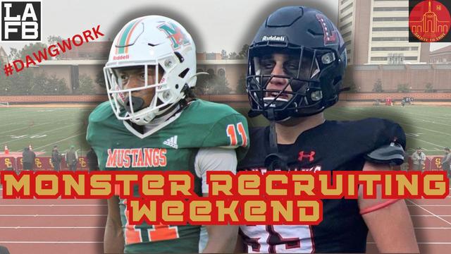 USC Trojans Have A MONSTER Recruiting Weekend! DAWGWORK Is The New Theme