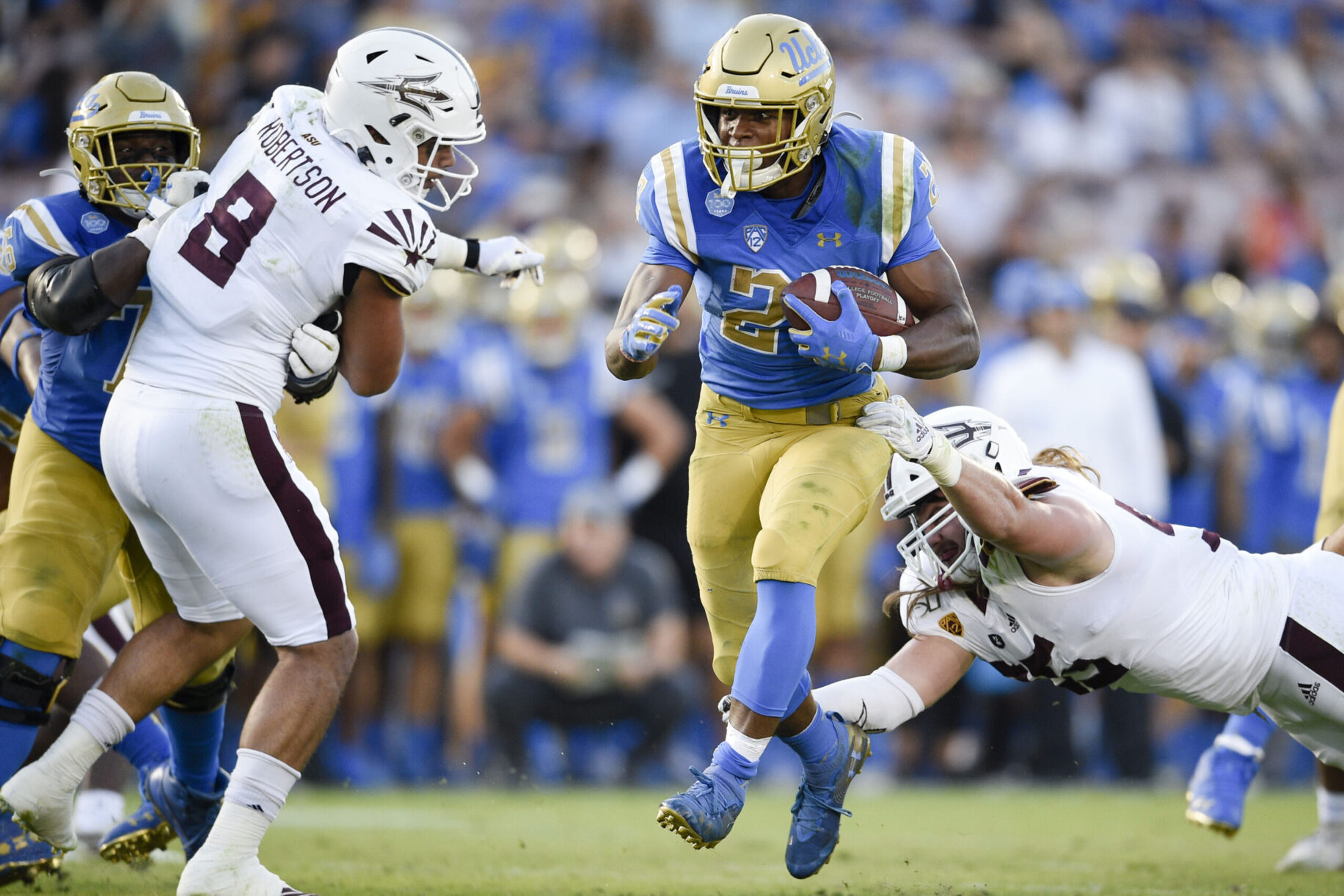 UCLA Football: A Comprehensive Year-by-Year Review of DeShaun Foster's Running Backs from 2017 to 2023 3 NCAA Football: Arizona State at UCLA