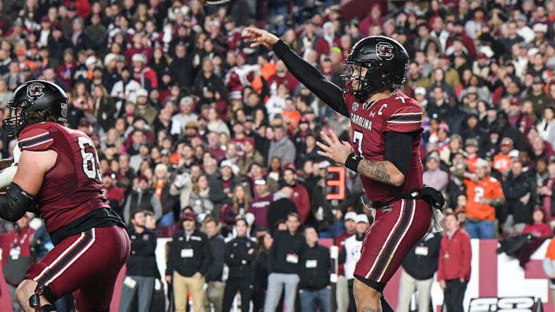Spencer Rattler's Praise For Los Angeles Rams Quarterback Matthew Stafford 3 NCAA Football: Clemson at South Carolina