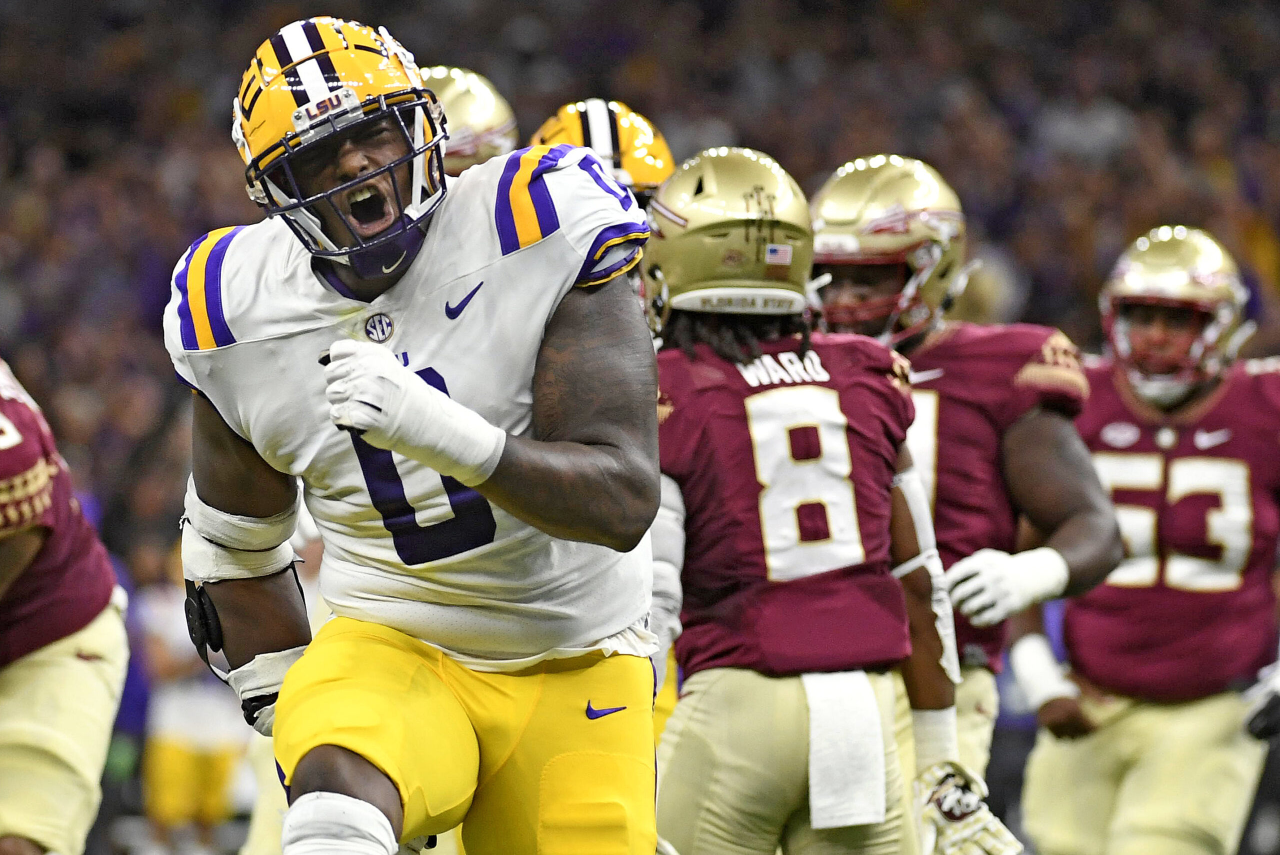 Los Angeles Chargers Draft: Best Defensive Line Targets For All 7 Rounds 5 NCAA Football: Florida State at Louisiana State