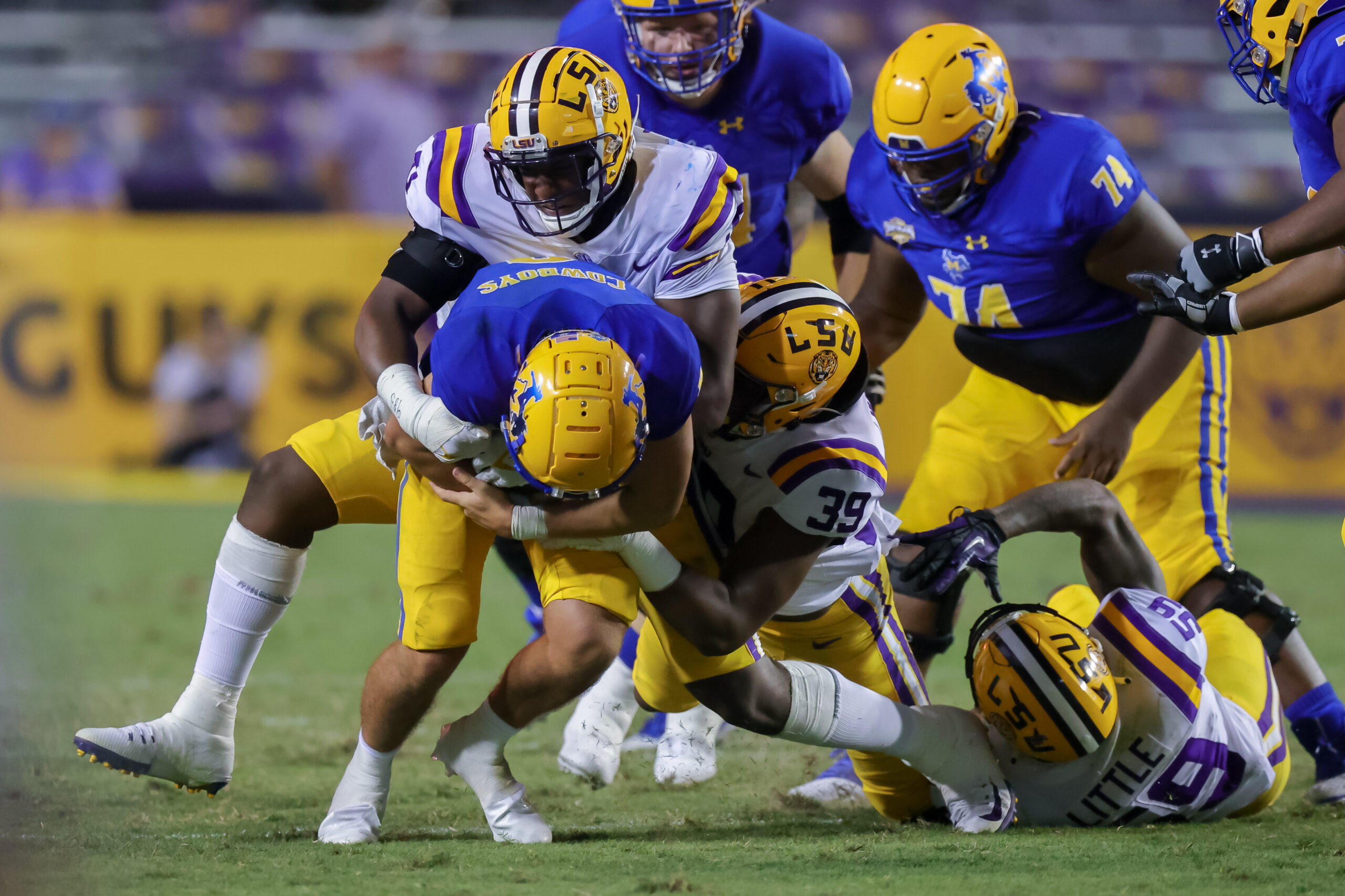 NCAA Football: McNeese State at Louisiana State