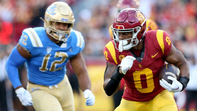 Marshawn Lloyd NFL Draft Profile 4 NCAA Football: UCLA at Southern California