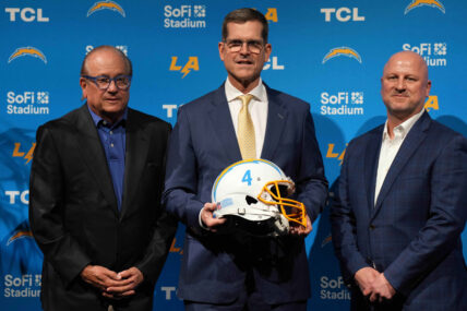 Los Angeles Chargers' Jim Harbaugh