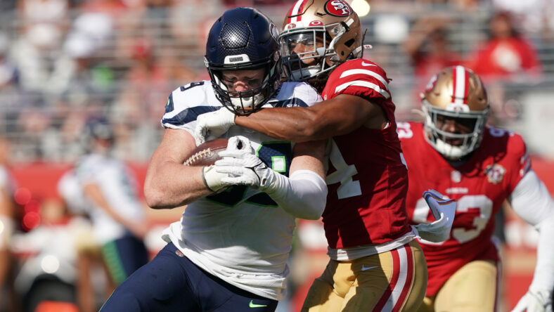 NFL Insider Says Los Angeles Chargers Revealed 'Clear Identity' In Free Agency 3 NFL: Seattle Seahawks at San Francisco 49ers